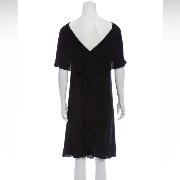 Jil Sander Black Gothic Cape Avant Garde Dress - Picture 3 of 10